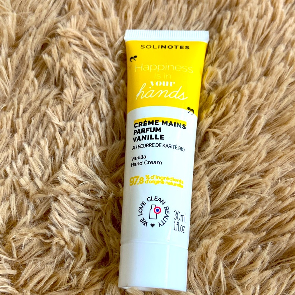 🆕 Vanilla hand cream